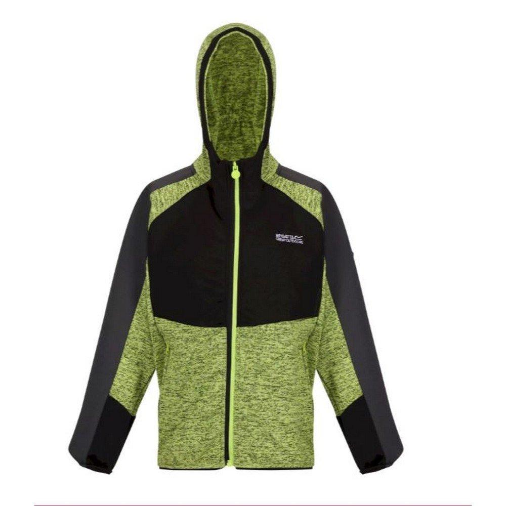 Image of Dissolver Vi Hoodie Mit Durchgehendem Reißverschluss Jungen Schwarz 140