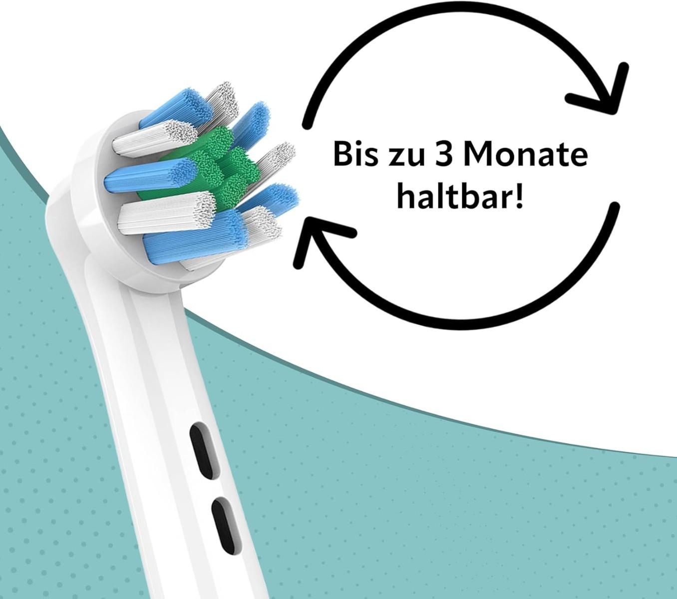 Ora-Care  Ersatzbürsten Twist Action Pro kompatibel mit Oral-B 8er Pack 