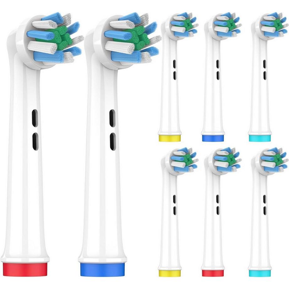 Brossettes de rechange Twist Action Pro compatibles avec Oral-B (paquet de 8)