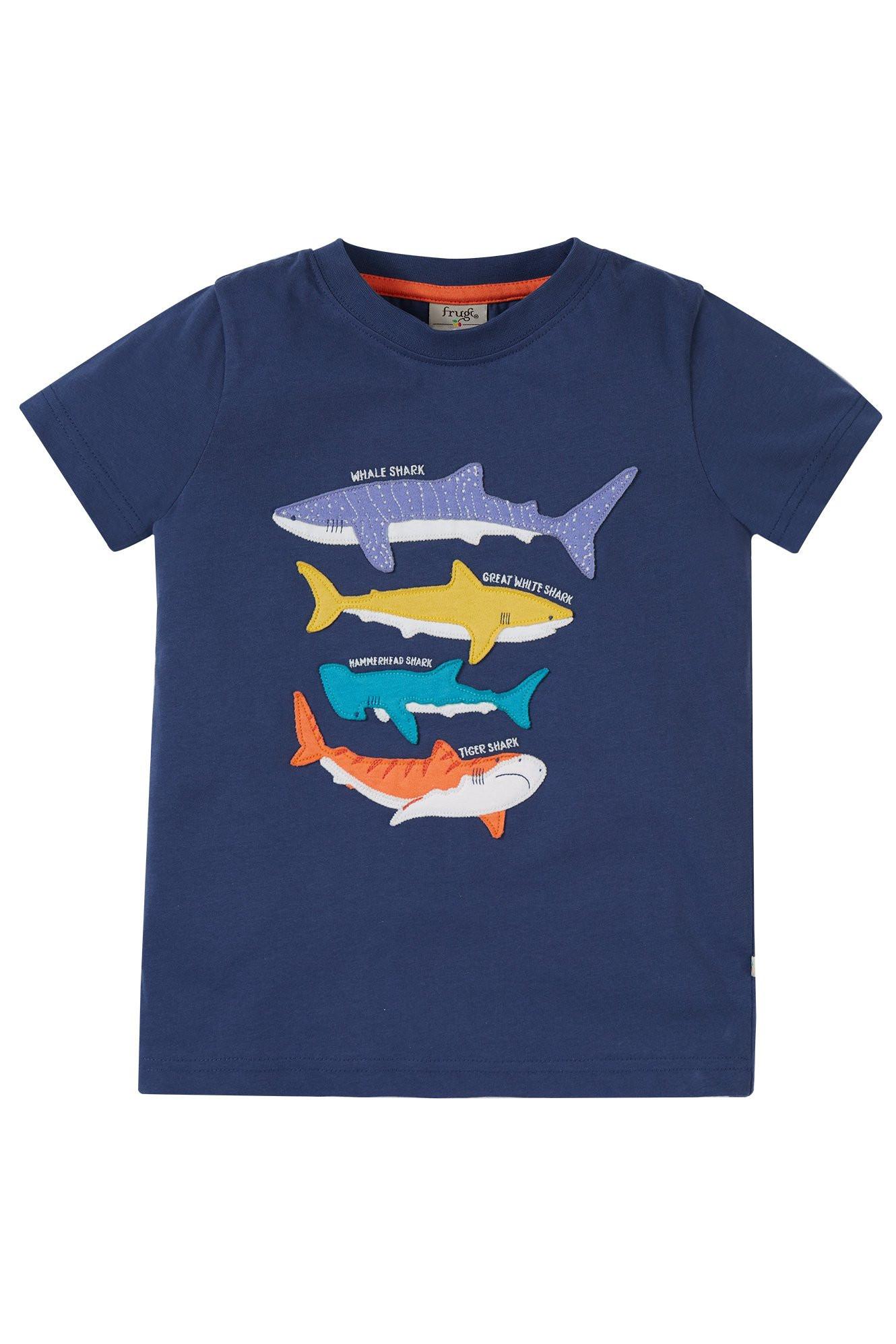 Image of Jungen T-shirt Haie Jungen Blau 110/116