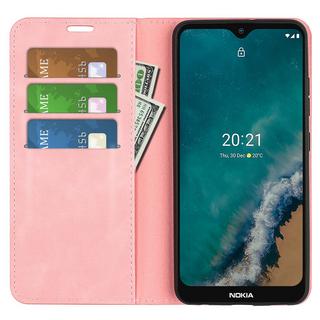 Cover-Discount  Nokia G50 - Seidige Stand Flip Case Hülle 