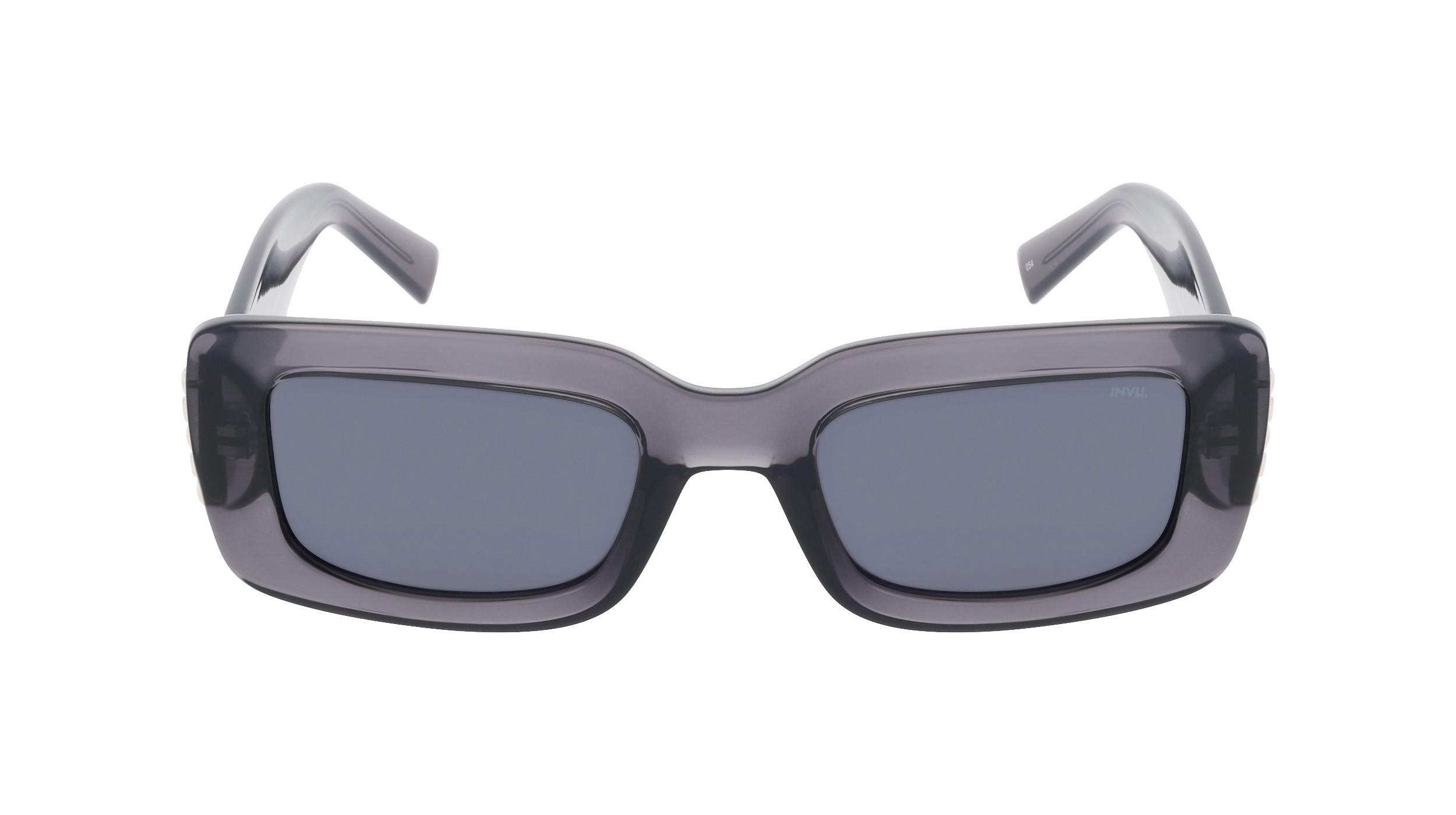 INVU Occhiali da sole polarizzati rettangolari con custodia  