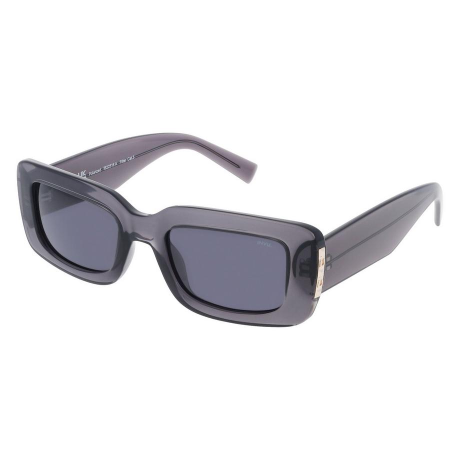 INVU Lunettes de soleil polarisées rectangulaires avec étui  