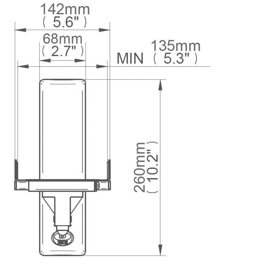 B-TECH  Support mural pour enceinte BT 77, 2 pcs 