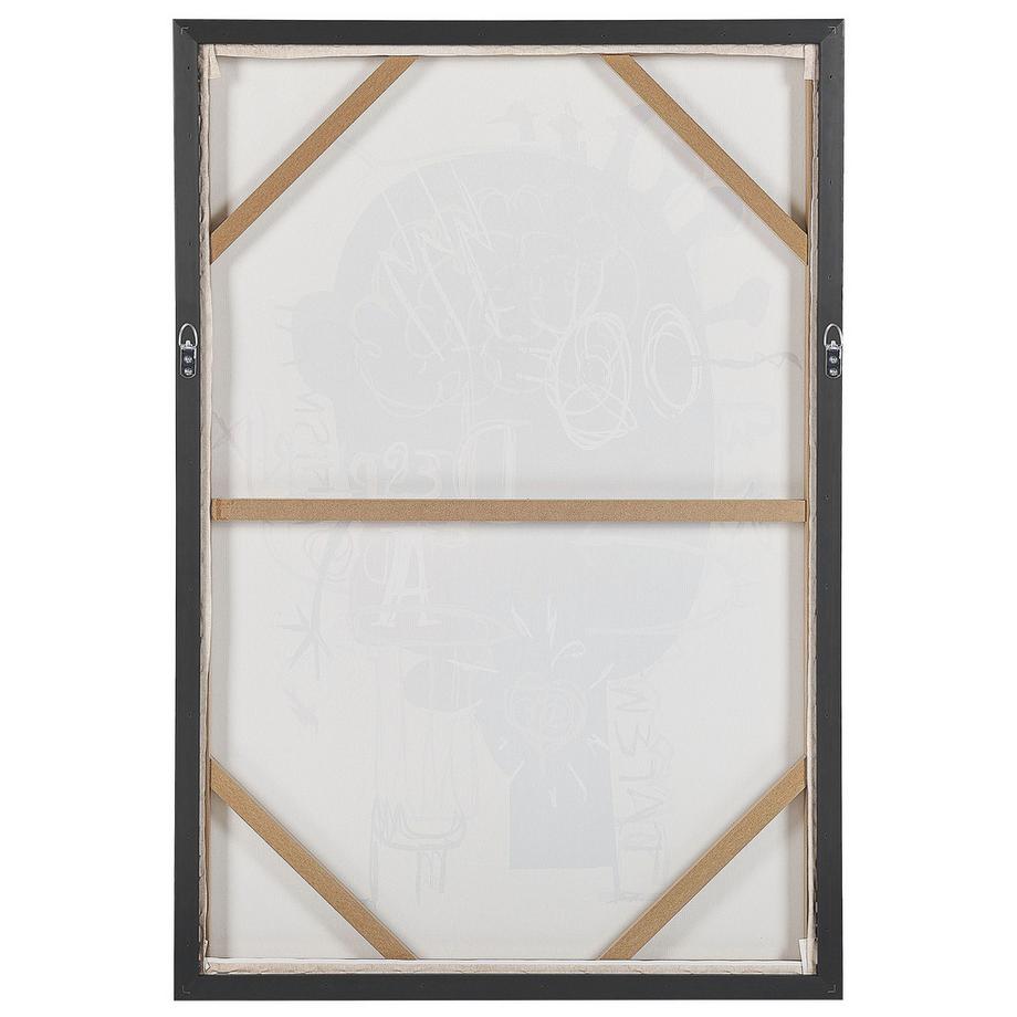 Beliani Canvas aus Stoff  TREPPIO  