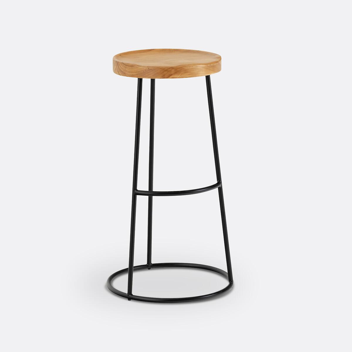 La Redoute Intérieurs Tabouret de bar en orme H76 cm  