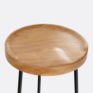 La Redoute Intérieurs Tabouret de bar en orme H76 cm  