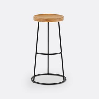 La Redoute Intérieurs Tabouret de bar en orme H76 cm  