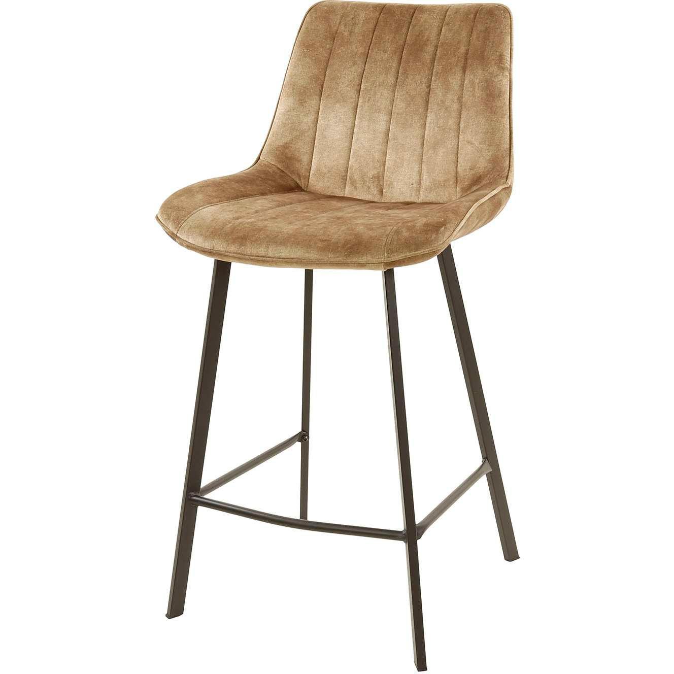 Image of Barstuhl Broad Elegance champagner Barstuhl Broad Elegance champagner