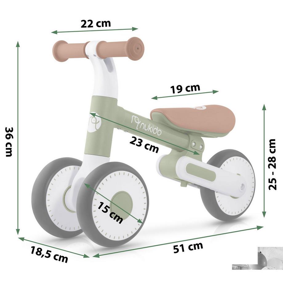 B2X  Draisienne Nukido NK-603 pour enfants 