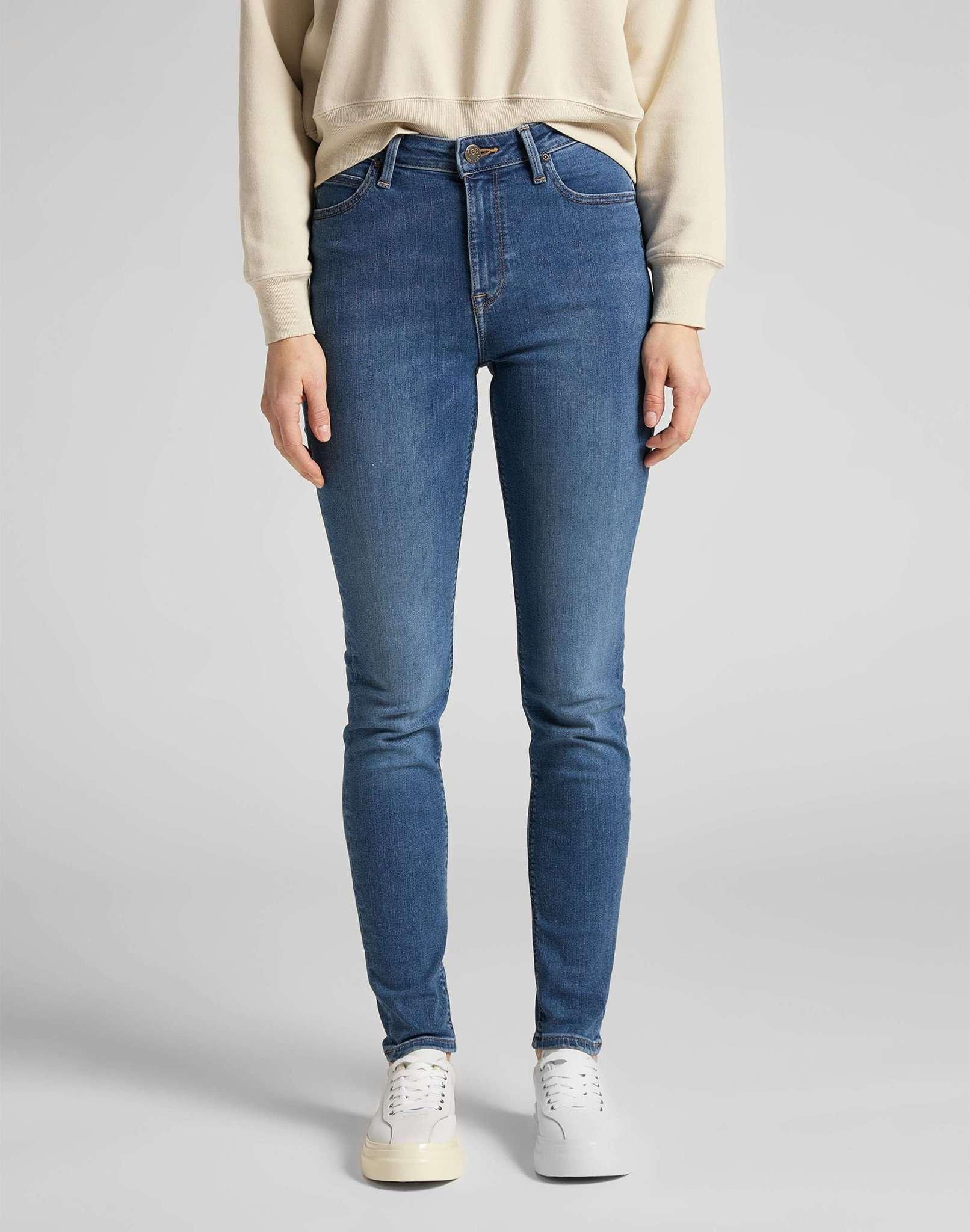 Lee  Scarlett Jeans, Skinny High Waist 