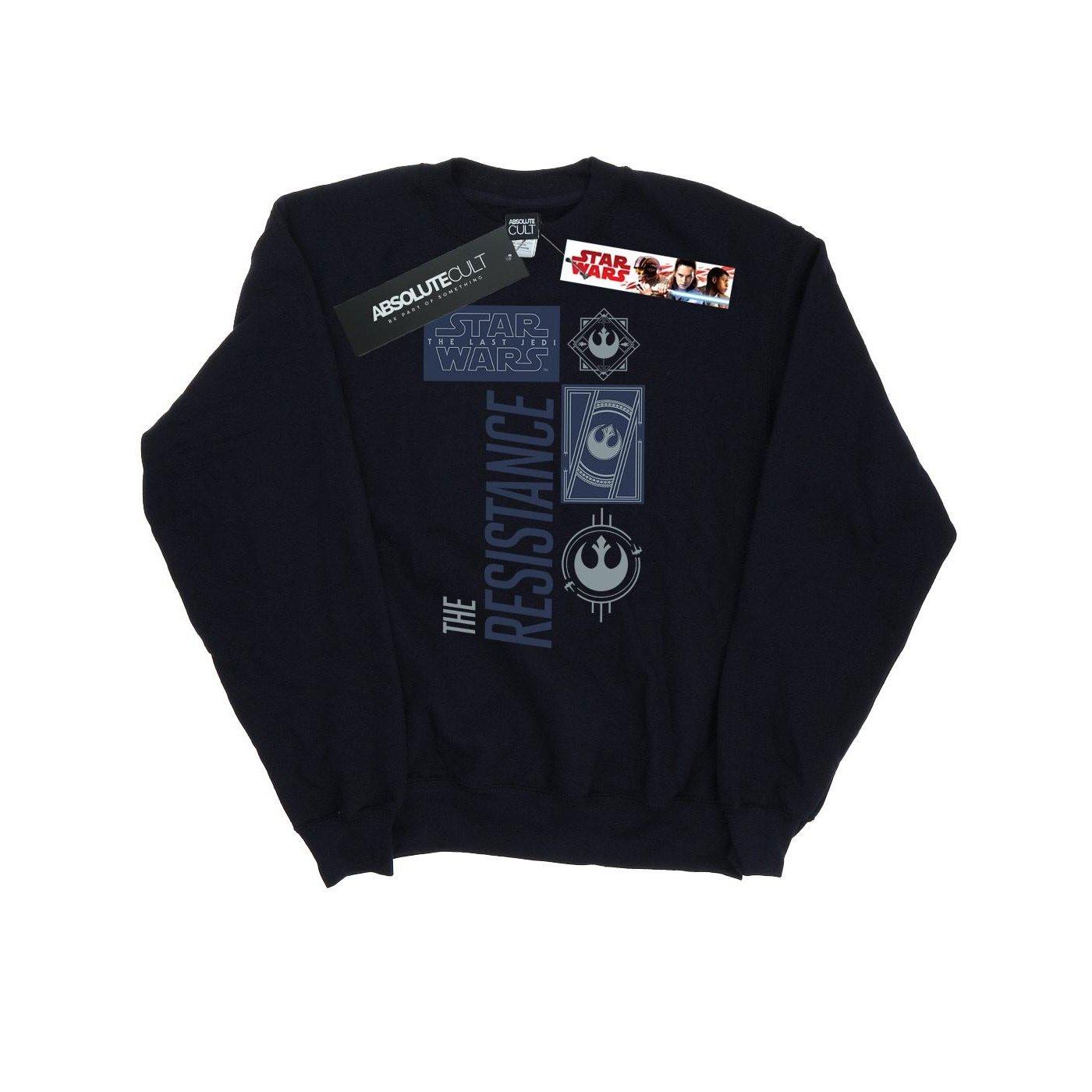 Image of The Last Jedi The Resistance Sweatshirt Damen Schwarz S