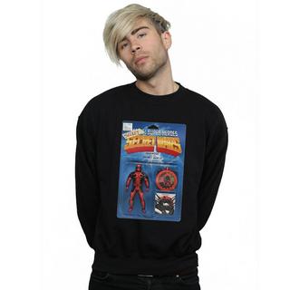 MARVEL  Deadpool Secret Wars Action Figure Sweatshirt 