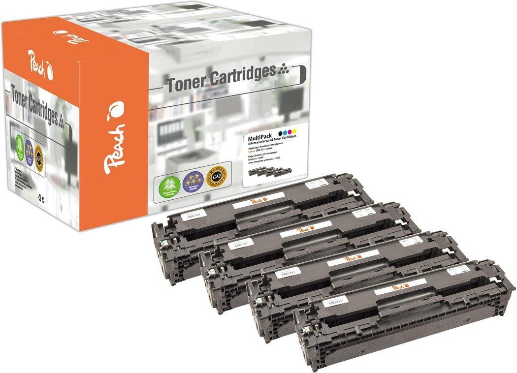 Peach  Toner Canon CRG-731 MultiPack bk, c, m, y, 1x1600, 3x1800 