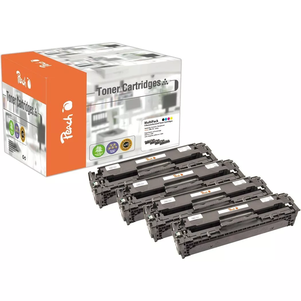 Peach – Toner Canon CRG-731 BlackCyanMagentaYellow, One Size