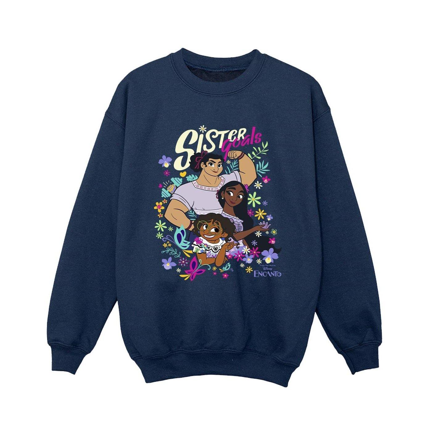 Image of Encanto Sister Goals Sweatshirt Unisex Marine 128