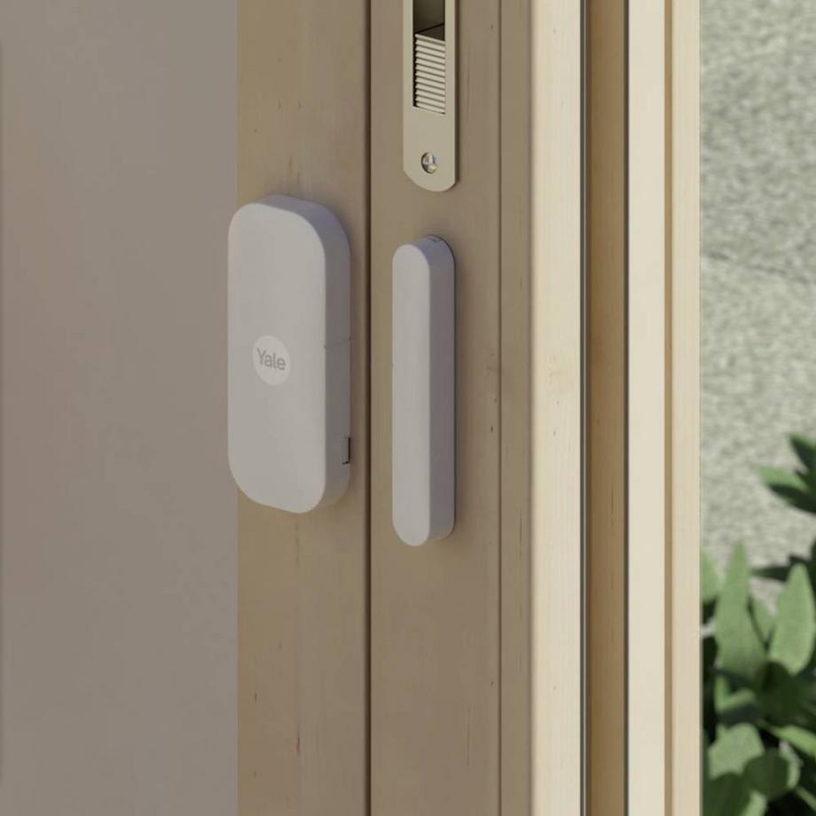 Yale  Smart Alarm Indoor Window/Door Sensor, Kabelloser Funk Tür- & Fenstersensor innen 