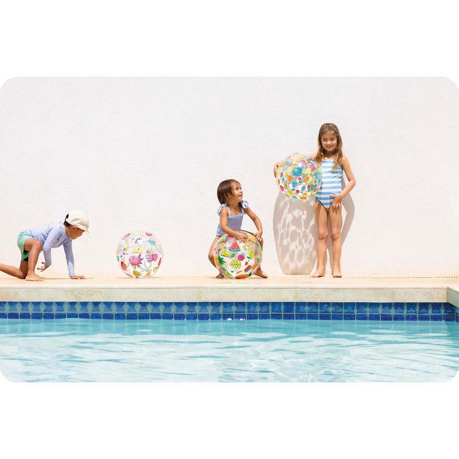 B2X  Pallone da spiaggia gonfiabile mondo sottomarino 51 cm INTEX 59040 