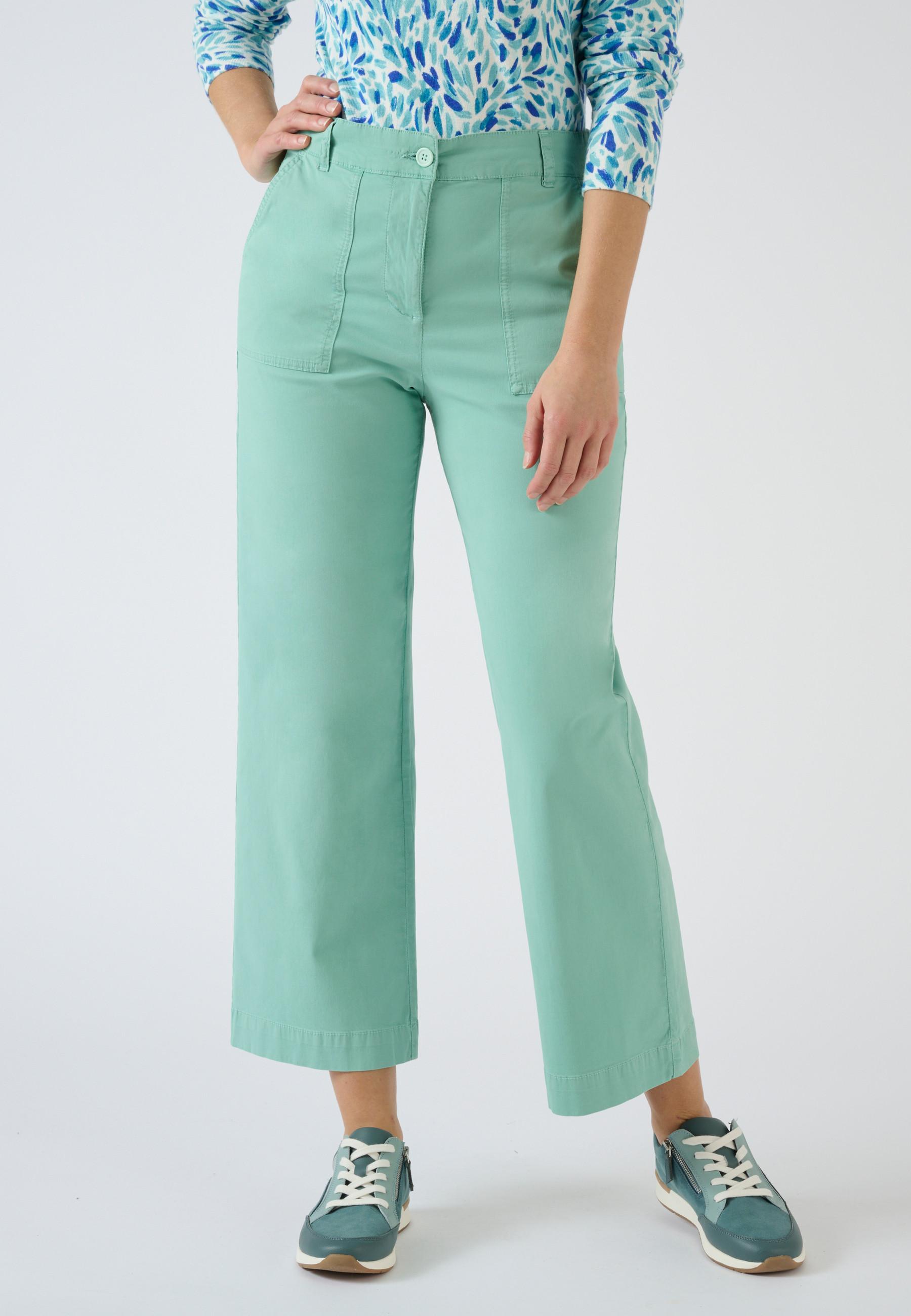 Image of 7/8-hose Mit Cargotaschen. Damen Blau 42