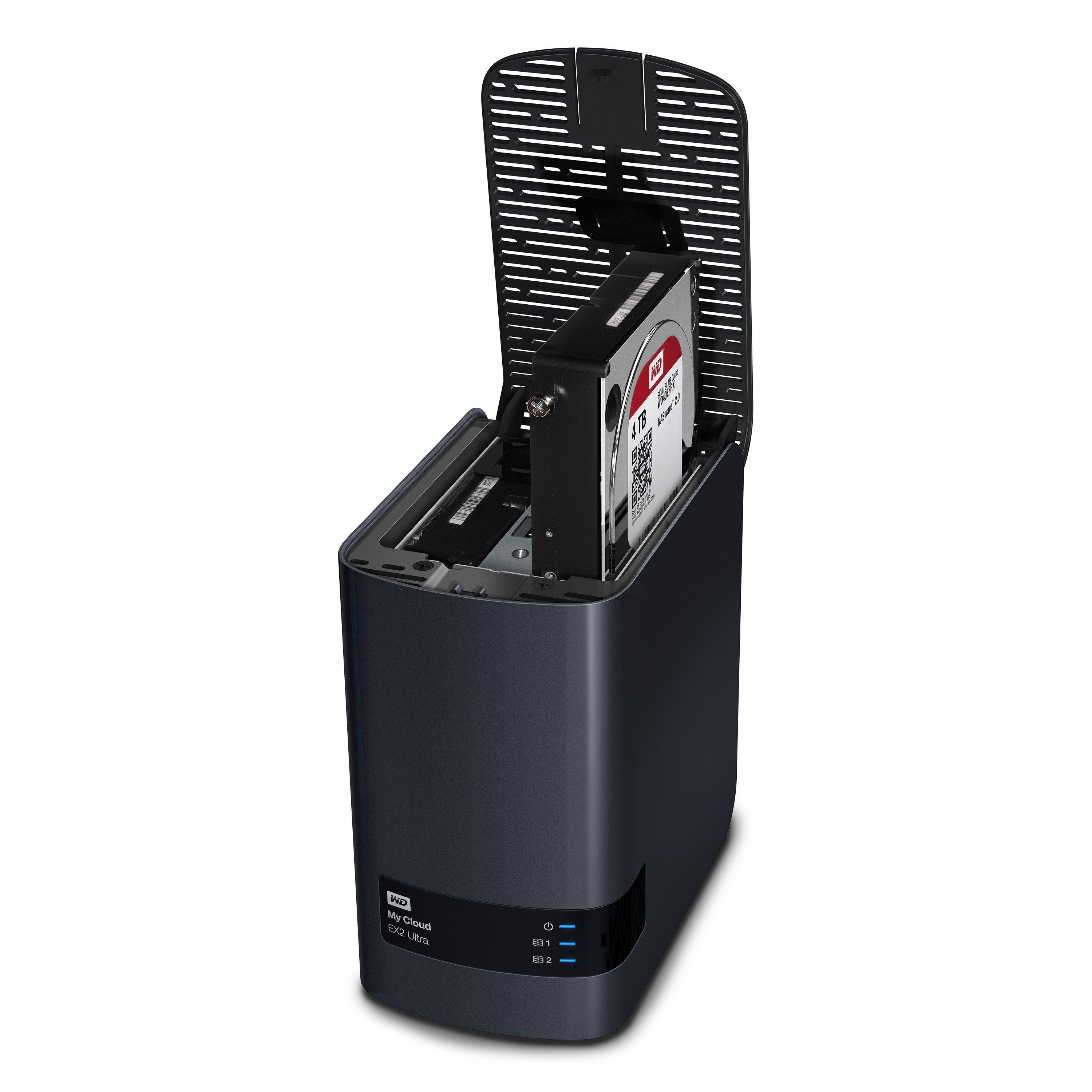 Western Digital  My Cloud EX2 Ultra NAS Bureau Ethernet/LAN Noir Armada 385 