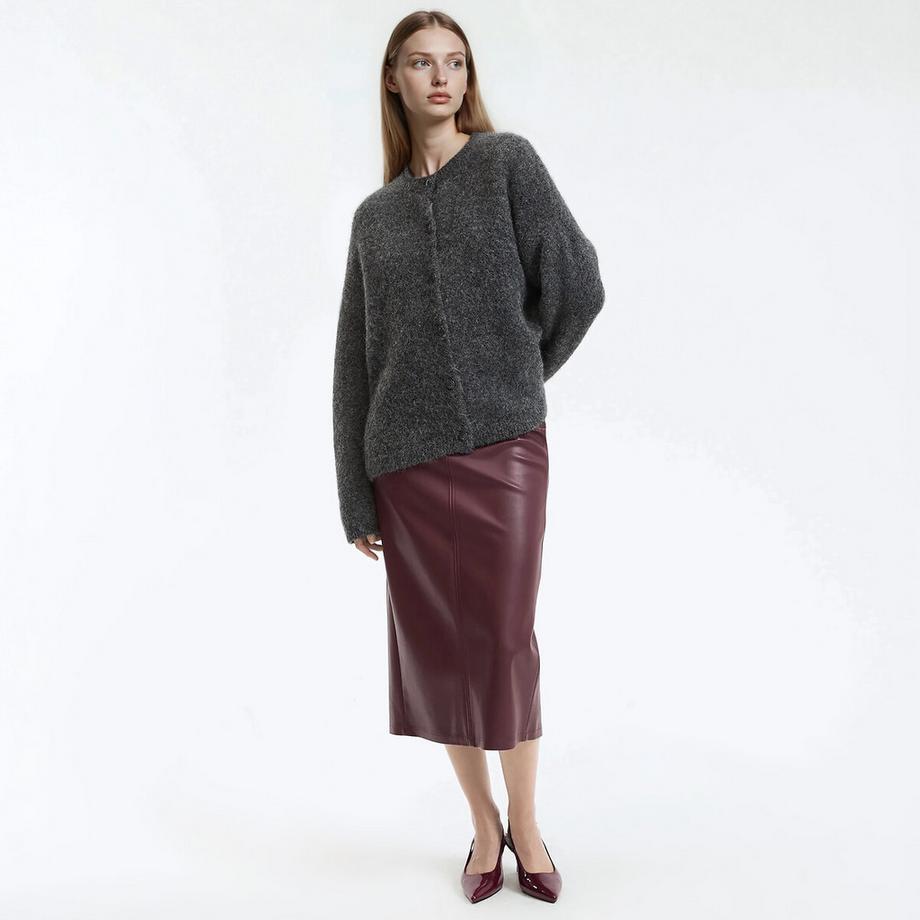 La Redoute Collections Alpaka Mischung Strickjacke  