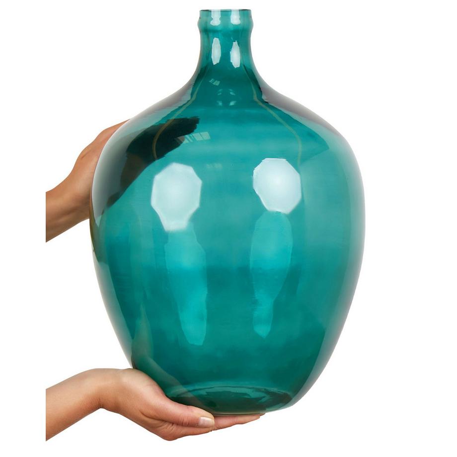 Beliani Blumenvase aus Glas Modern ROTI  