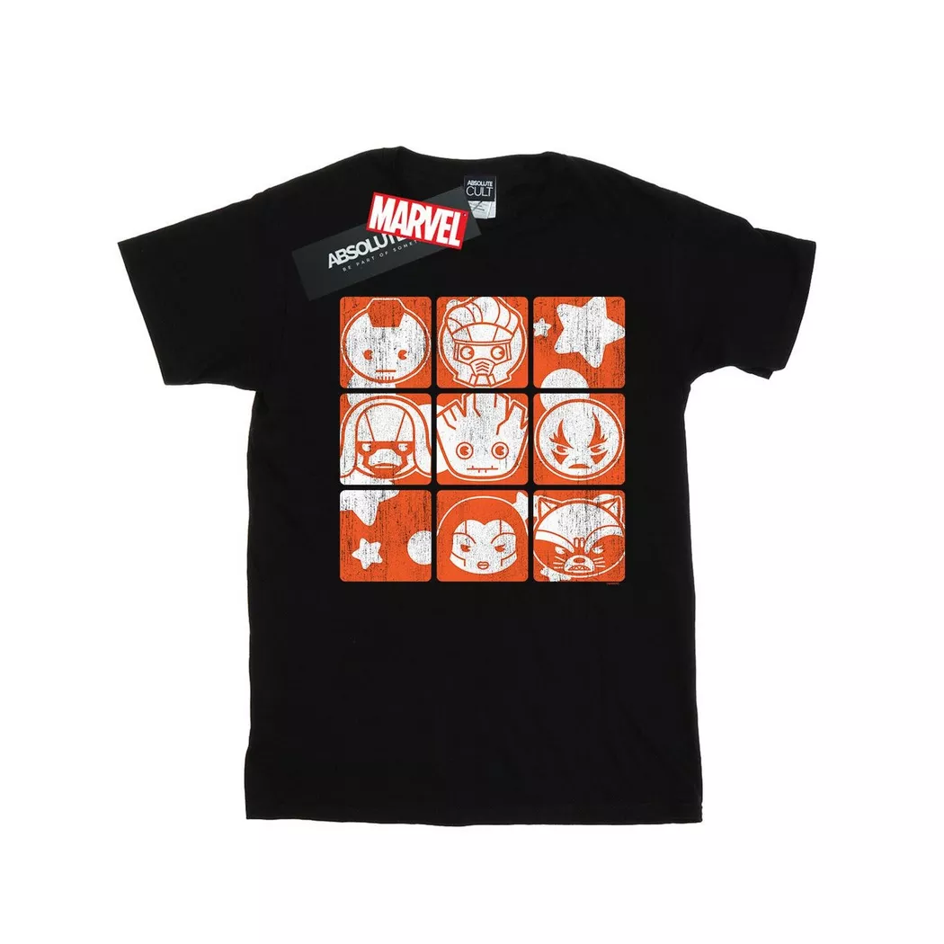 MARVEL - Guardians Of The Galaxy TShirt, für Damen, Schwarz, Größe S