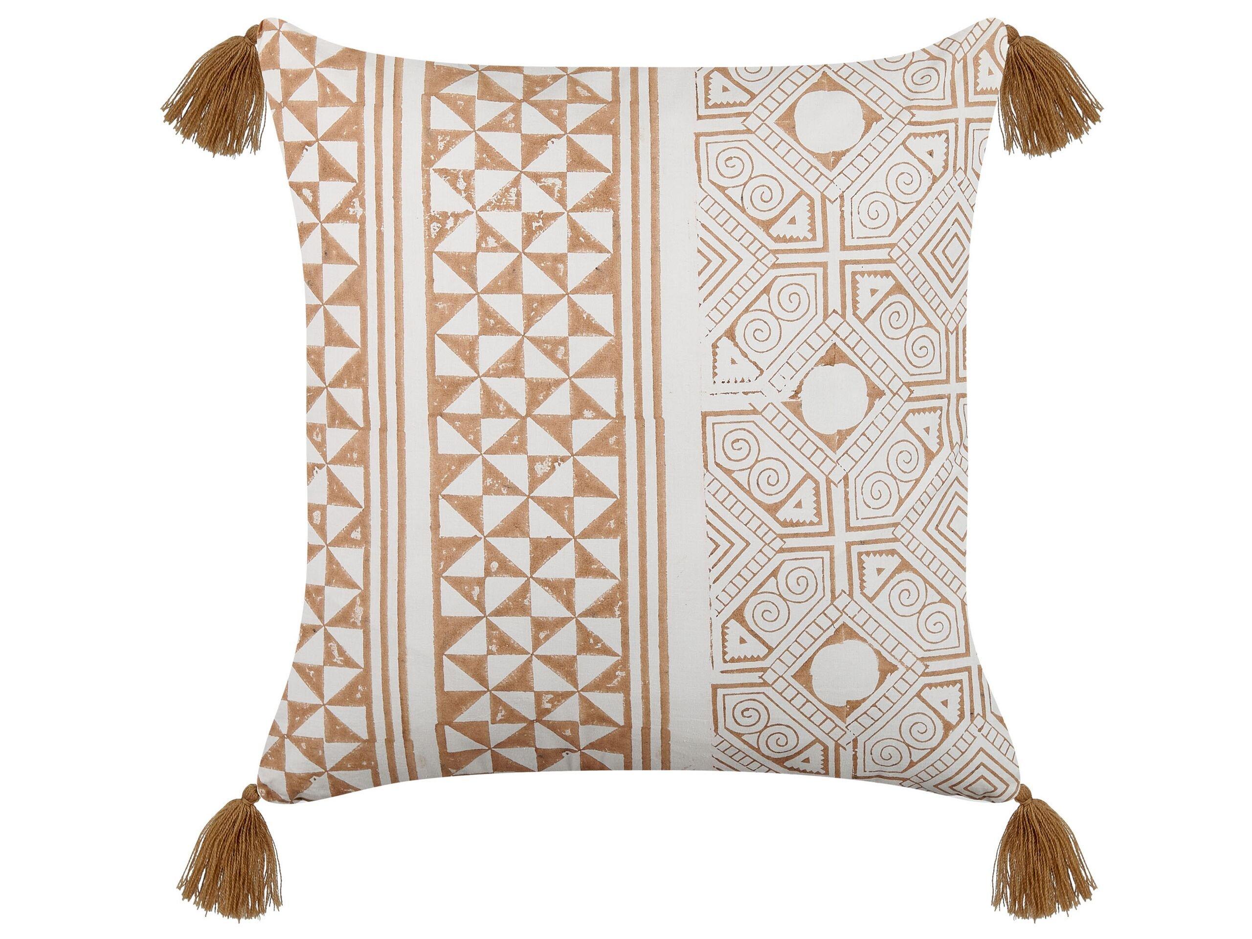 Beliani Coussin en Coton Boho MALUS  