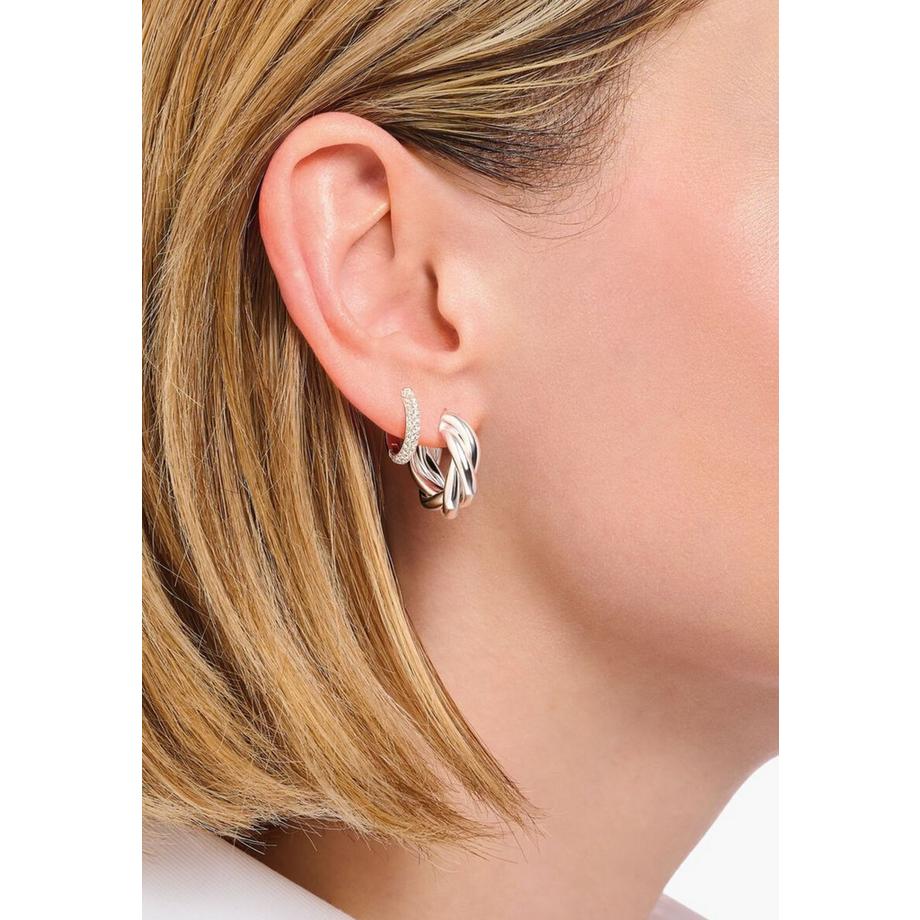 Thomas Sabo  Creolen mit verschlungenem Design 