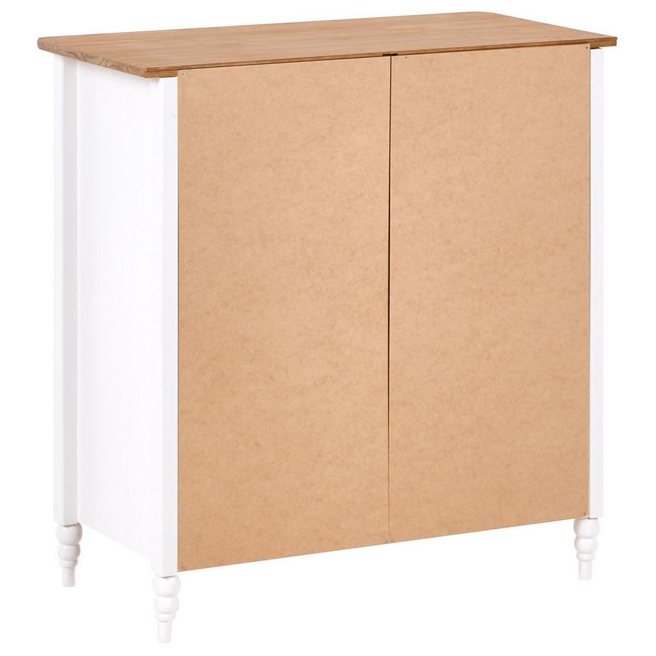 Beliani Kommode mit 5 Schubladen aus Kiefernholz  SHILLINGTON  