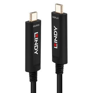 LINDY  38503 USB Kabel 15 m USB C Schwarz 