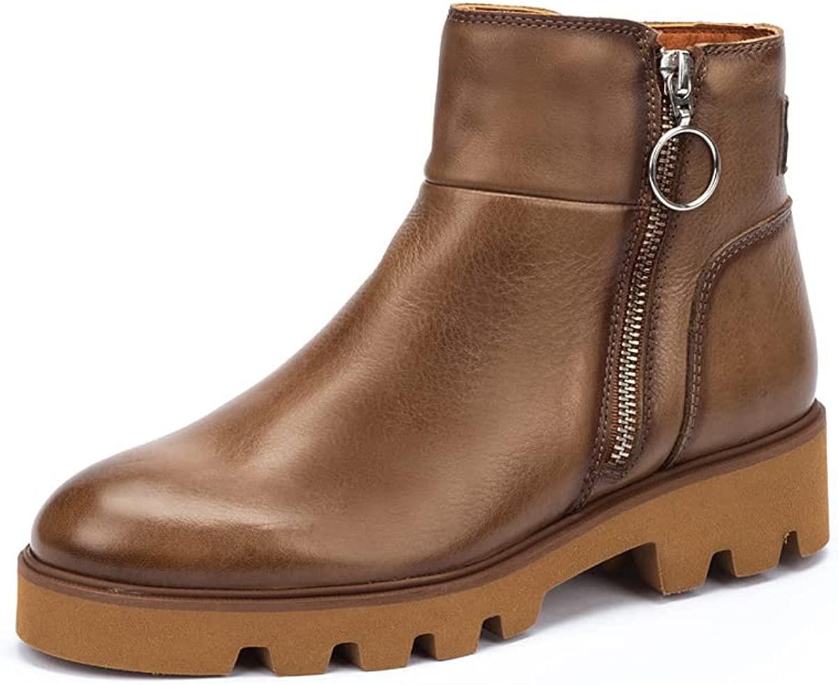 Image of Salamanca - Leder Stiefelette Unisex Braun 35