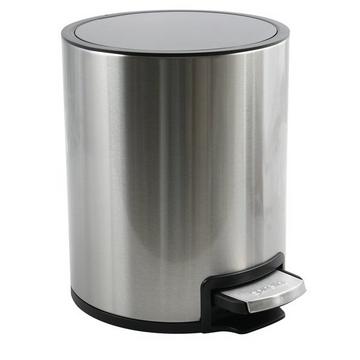 Poubelle à pédale Inox RIKU 3L Brossé