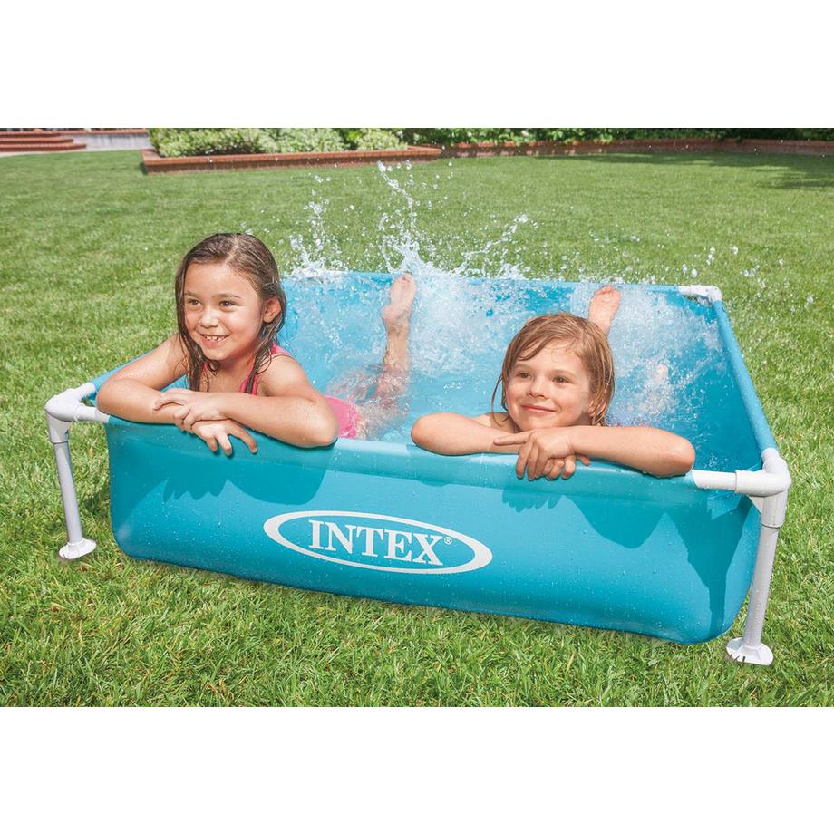 Intex  Piscina per bambini con cornice quadrata 122x122x30 cm INTEX 57173 