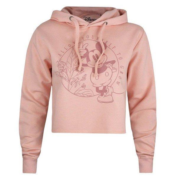 Image of Allow Yourself To Grow Kurzes Hoodie Damen Altrosa L
