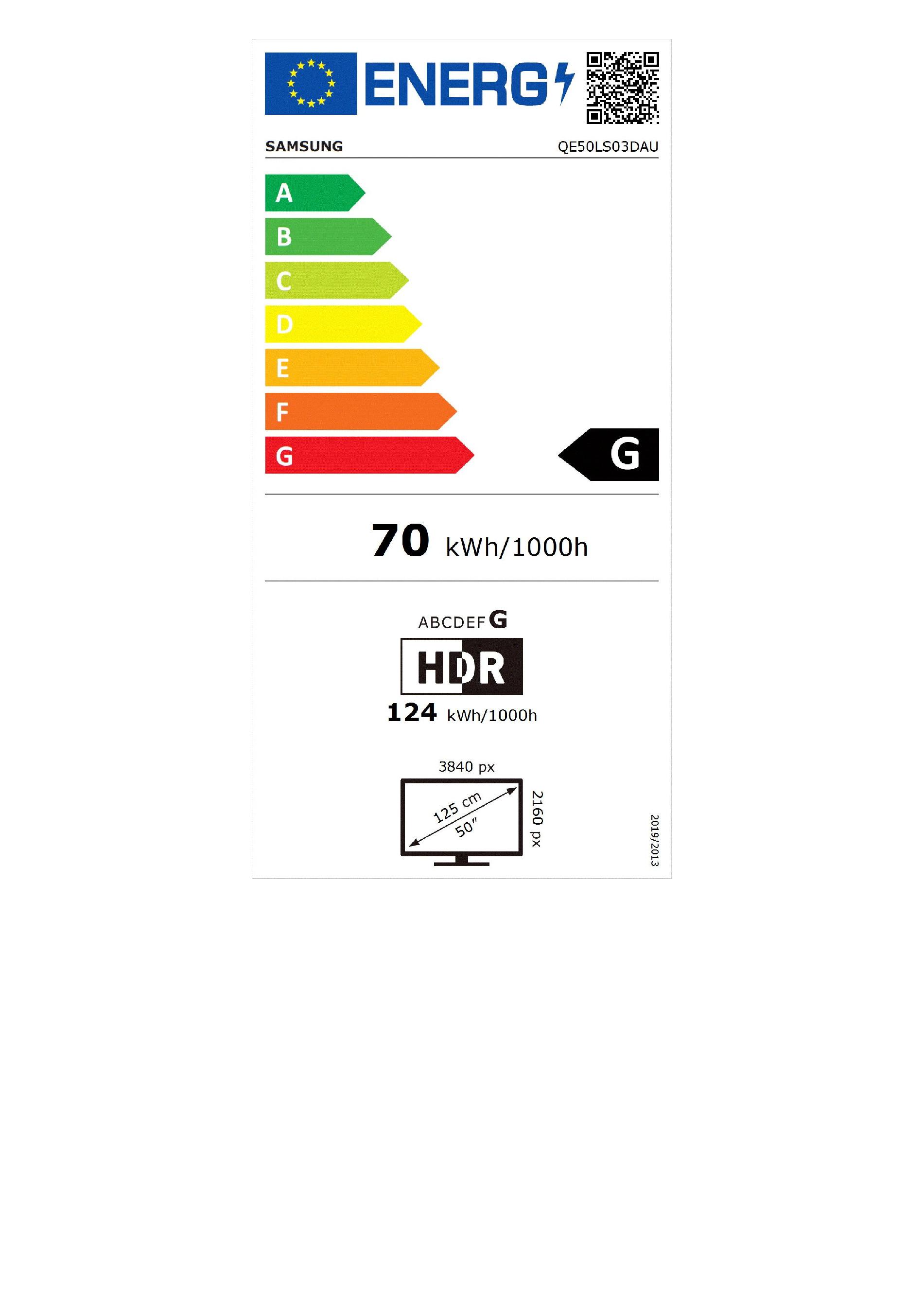 SAMSUNG  The Frame 7.0 QE50LS03D 4K QLED - 2024 