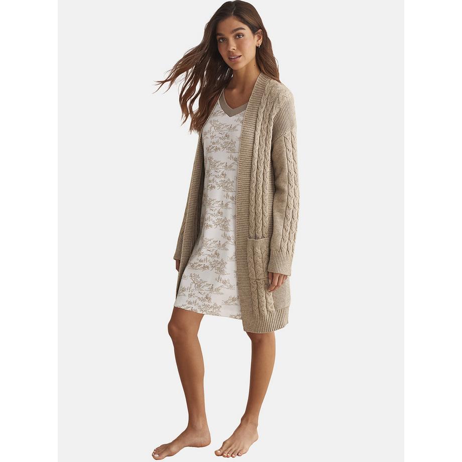 Selmark Offene Strickjacke  