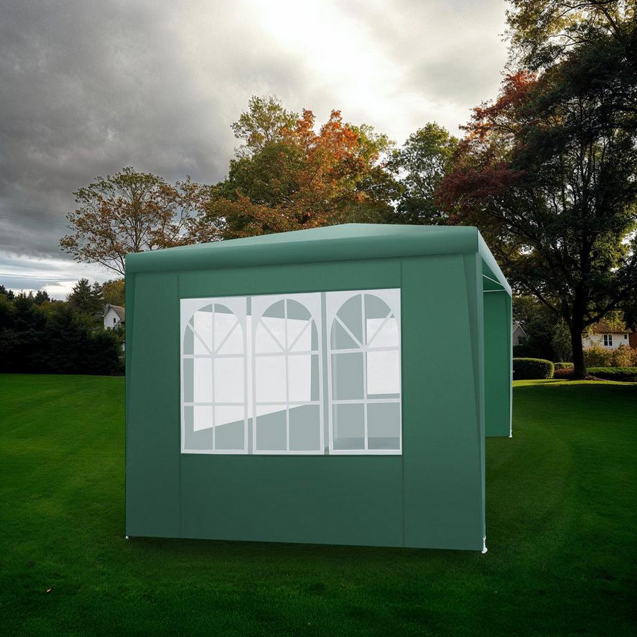 Tectake Pavillon BARINAS 3 x 3 m avec système d'emboîtement  