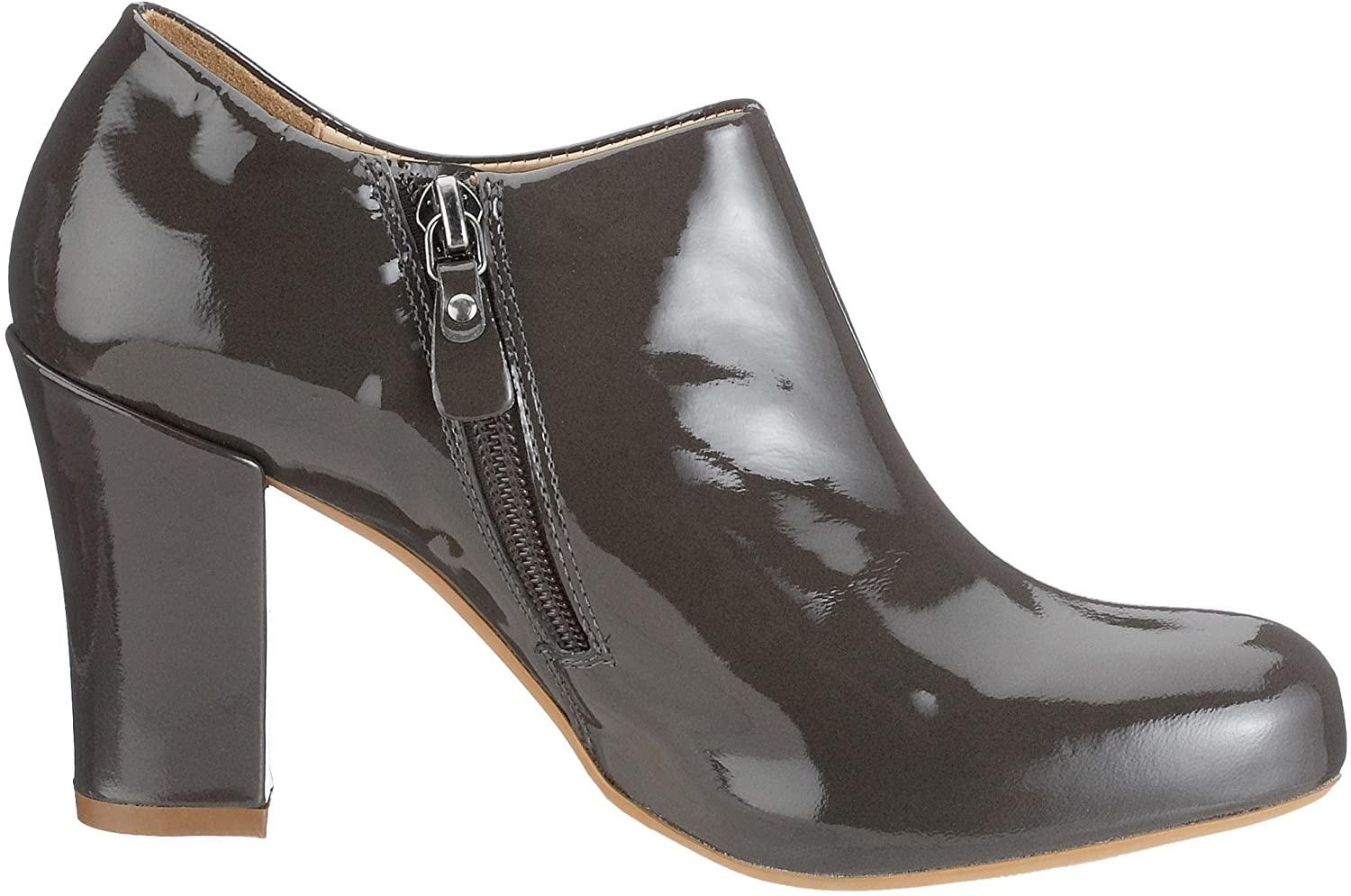 Image of Lion Cub - Leder Stiefelette Unisex Grau 38.5