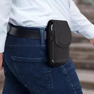 Etui AVIZAR Etui Ceinture Cuir Smartphone à 6