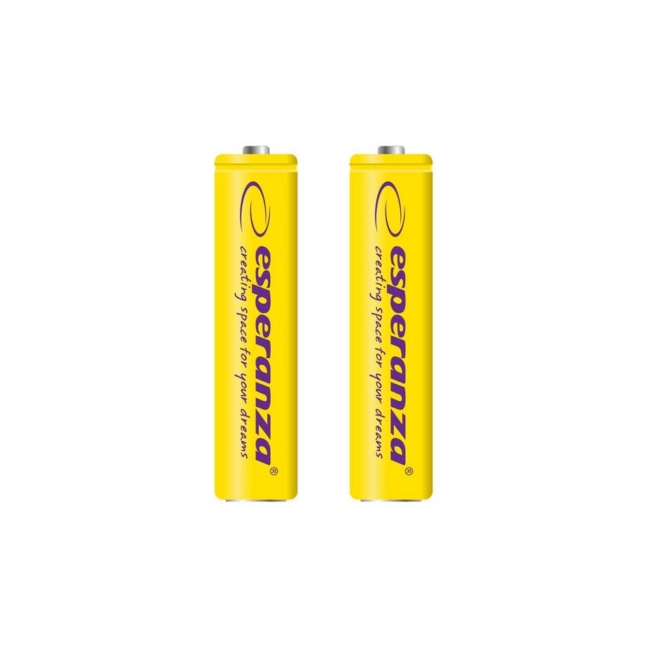 ESPERANZA  Piles rechargeables Esperanza Ni-Mh Aaa 1000Mah 2Pcs. Jaune 