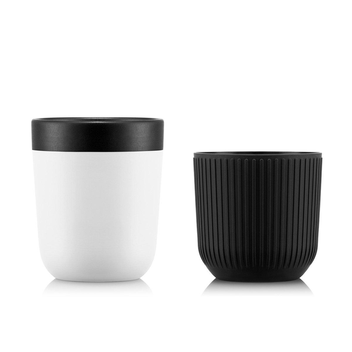 bodum Set de 2 mugs en porcelaine avec manchon silicone DOURO  