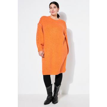 Robe en maille oversize, coutures fantaisie