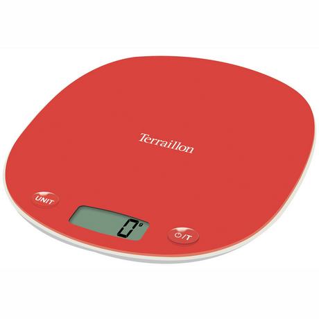 Terraillon Bilancia da cucina Macaron+ Riciclato 70%, 5 kg  