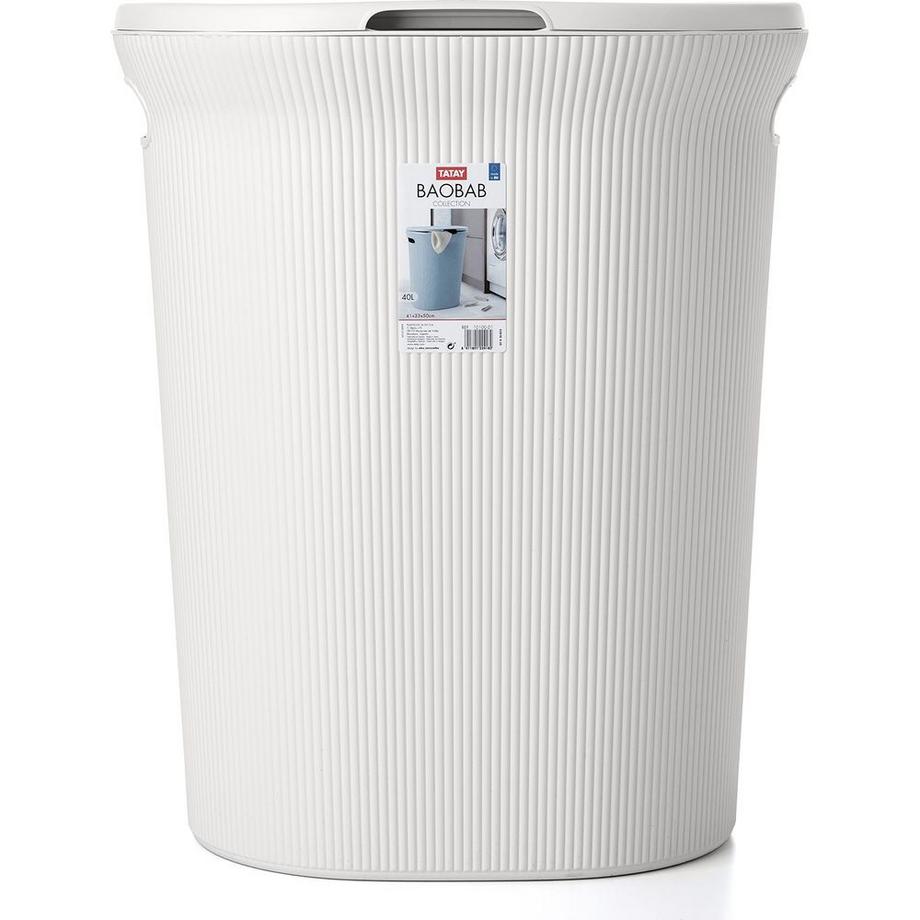 diaqua Wäschebehälter Baobab weiss  