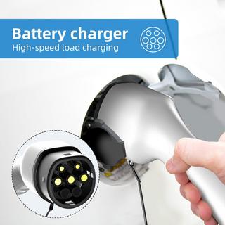 JATRHG  JATRHG EV Chargeur 5M 7.2KW-1.5KW 32A|16A|13A|10A|8A Type 2 station de Charge Voiture Electrique Portable Courant Commutable Voiture Electrique Chargeur Rapide monophase 