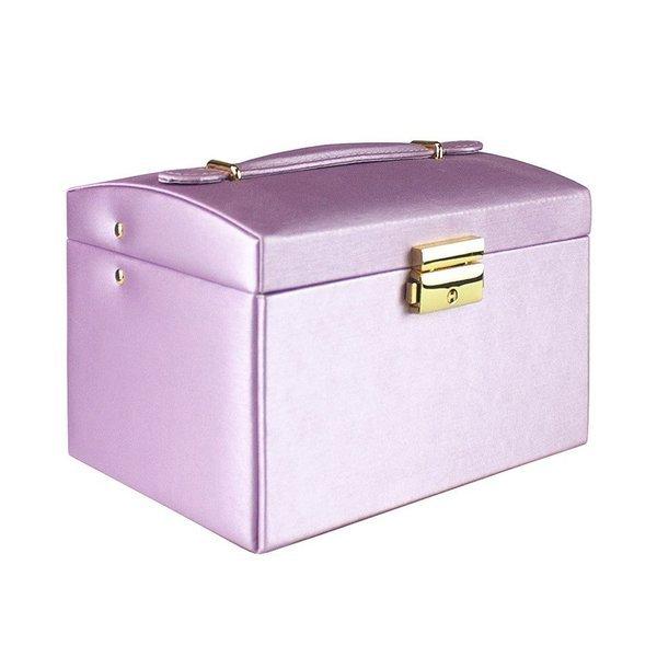 eStore  Schmuckschatulle, Kunstleder - Lila 