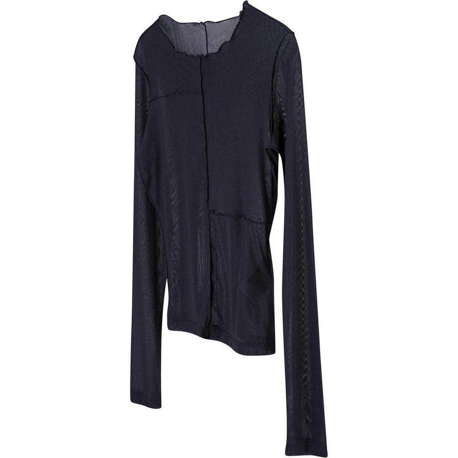 URBAN CLASSICS Mesh Langarmshirt Exposed Seam  