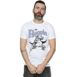 DC COMICS  Tshirt PENGUIN MONO ACTION POSE 