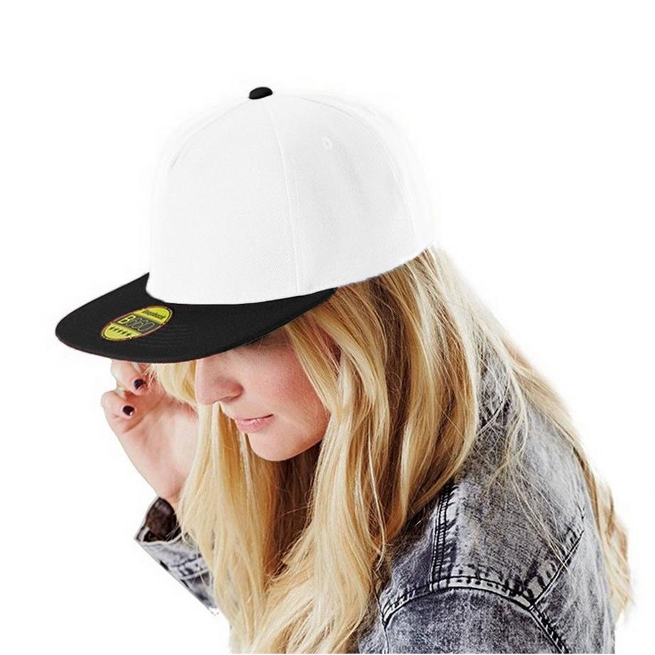 Beechfield Cappellino da baseball con visiera piatta Confezione da 2  